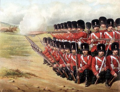 The Royal Scots Fusiliers - in 