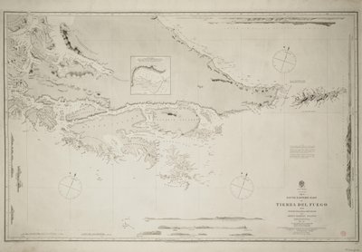 The south-eastern part of Tierra del Fuego with Staten Island, Cape Horn and Diego Ramirez Island by British School