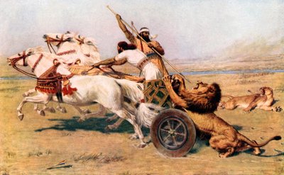 Nimrod, a Mighty Hunter by Briton (after) Riviere