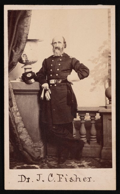 Portrait of Dr. James C. Fisher, 1863 by Broadbent and Co