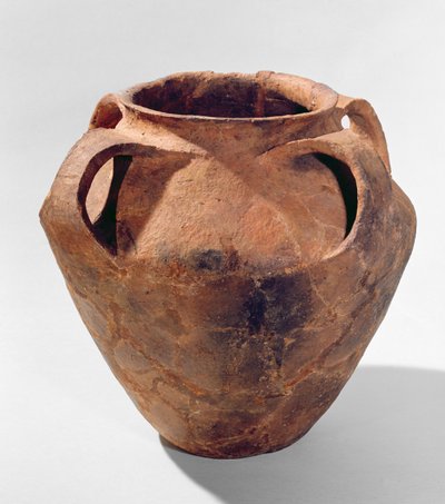 Armorican biconical jar with four handles by Bronze Age