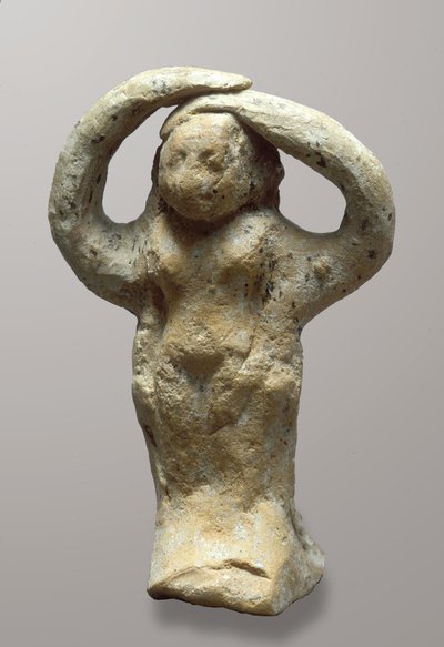 Figurine of a mourner, from Azor, Israel by Bronze Age