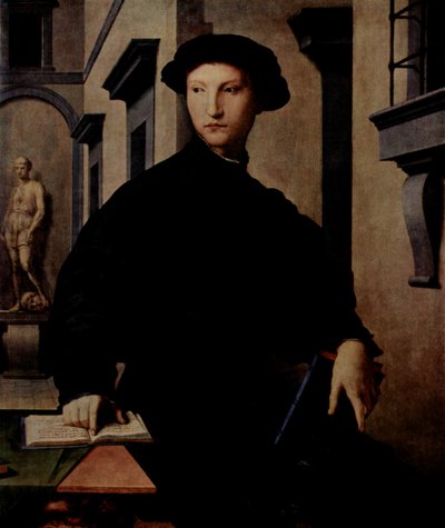 Portrait of Ugolino Martelli (1519-1592) by Bronzino