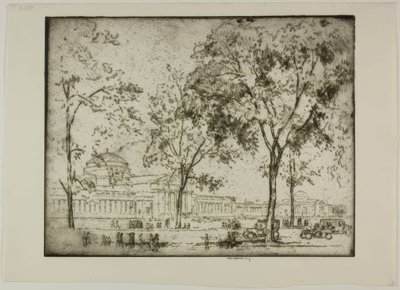 Field Museum #2 by Bror Julius Olsson Nordfeldt