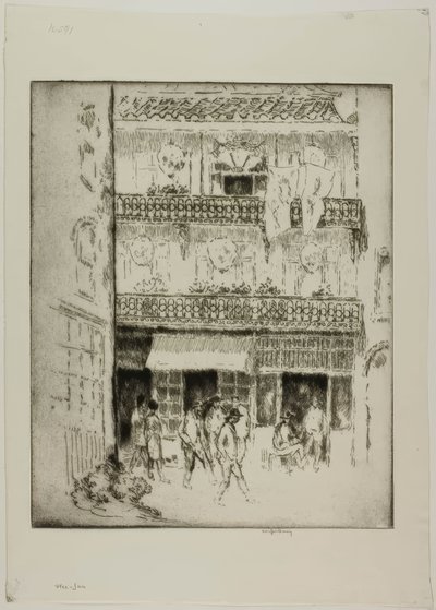 Hee Jan by Bror Julius Olsson Nordfeldt