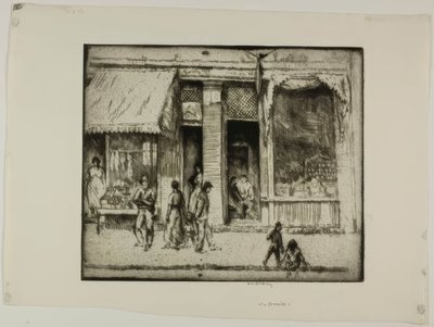 The Gossips by Bror Julius Olsson Nordfeldt