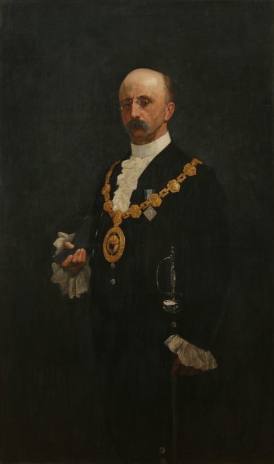 Mayor W. J. Bazeley, c.1895-97 by Bror. Kronstrand