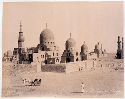 Egypt: The Tomb of the Kalives - Photograph by the Zangali Brothers, Late 19th Century by Brothers Zangaki