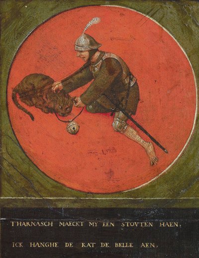 Give Me a Suit of Armour and I Become Bold Enough to Bell the Cat by Bruegel