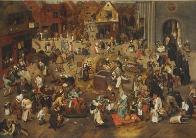 The Fight Between Carnival and Lent by Bruegel