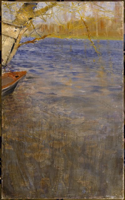 By the Sea, A Spring Day by Bruno Andreas Liljefors