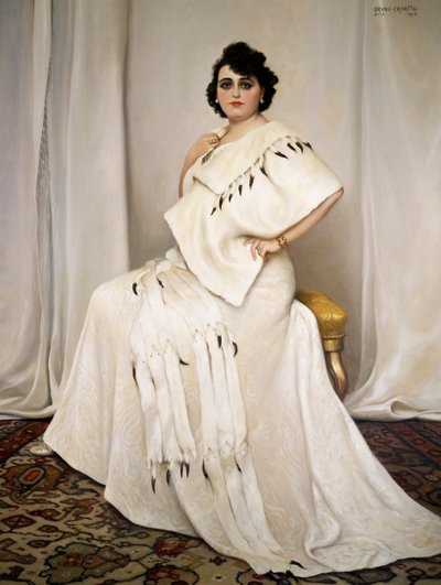 Portrait of Anna Lolli, Pietro Mascagni