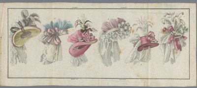 Magazine of New French and English Fashions, July 20, 1787, 25th Booklet, 2nd Year by Buisson