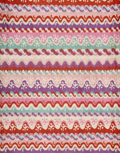Acheik pattern material by Burmese School