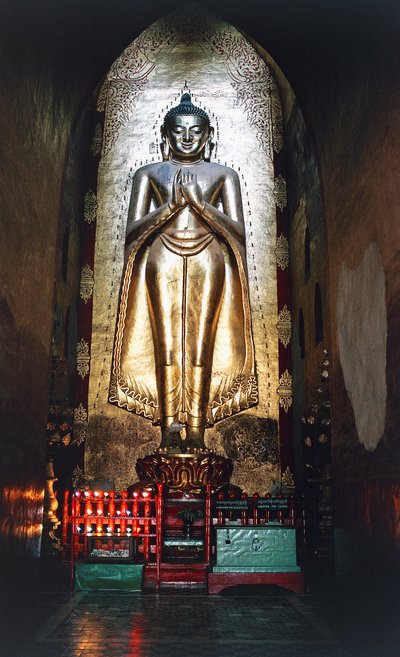 Kakusanda, One of Buddha in Ananda Temple, Bagan by Burmese School