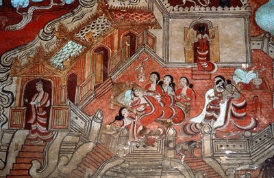 Scenes from the Life of a Bodhisattva, 1776 by Burmese School