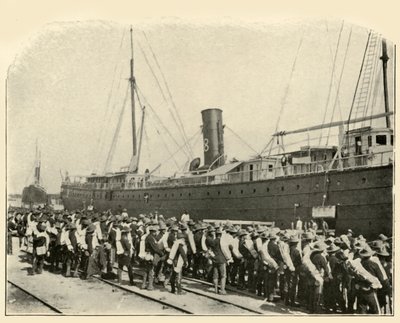 16th Infantry Embarking, Spanish-American War, June 1898, 1899 by Burr McIntosh