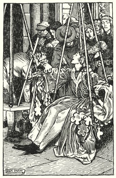 Illustration for The Cloister and The Hearth by Charles Reade by Byam (after) Shaw