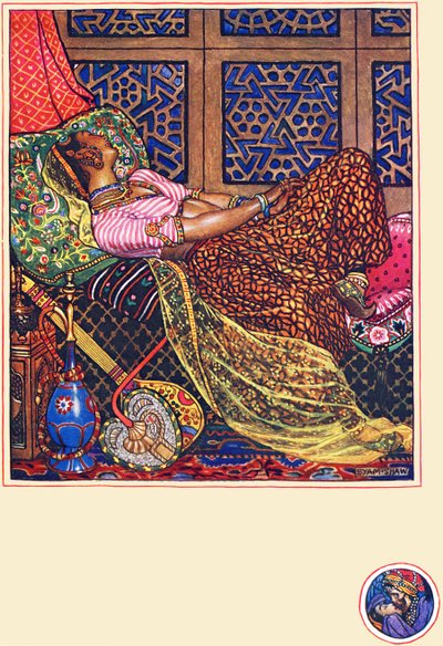 Zira: in Captivity, Poem from The Garden of Kama by Byam Shaw