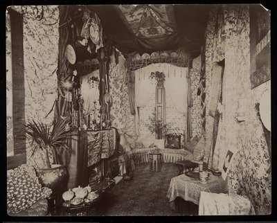 An Ornate Sitting Room in the Blakely Hall Residence at 11 West 45th Street, New York, 1896-98 by Byron Company