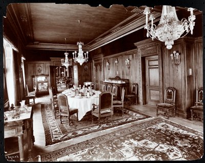 Dining Room at the Hotel Knickerbocker, 1906 by Byron Company