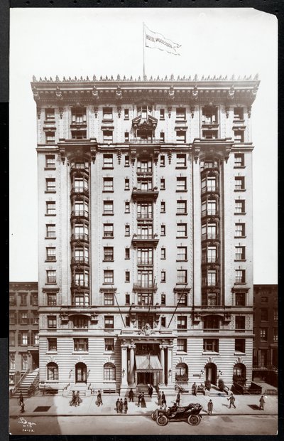 Hotel Woodstock at 127 West 43rd Street, New York by Byron Company