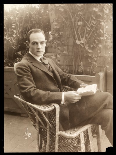 Howard Estabrook in a Garden by Byron Company