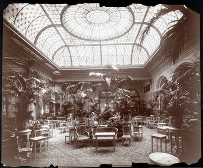 Lounge at the Plaza Hotel, c.1907 by Byron Company