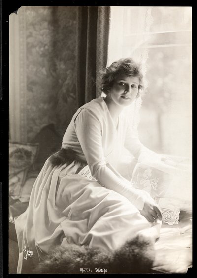 Portrait of Hazel Dawn by Byron Company