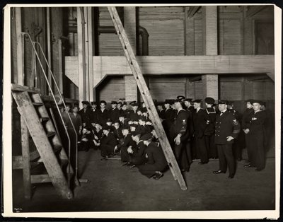 Sailors from the U.S.S. 