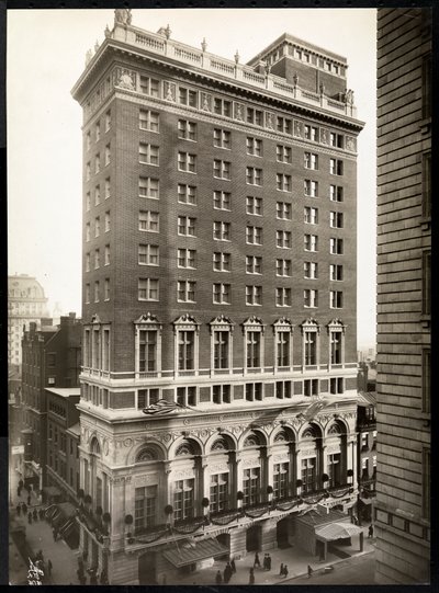 The Ritz-Carlton Hotel, Philadelphia, 1913 by Byron Company