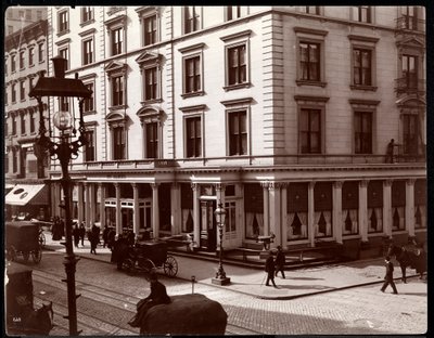 The St. James Hotel, north east corner of Broadway and 26th or 27th Street, New York, 1896 by Byron Company