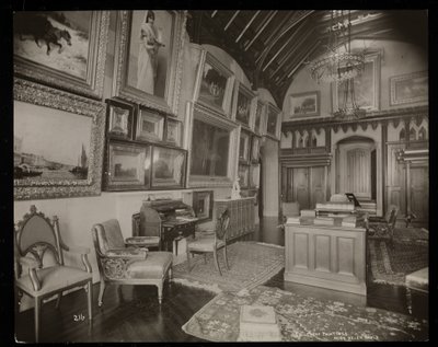 The art gallery of the Helen Gould estate at Tarrytown, New York by Byron Company