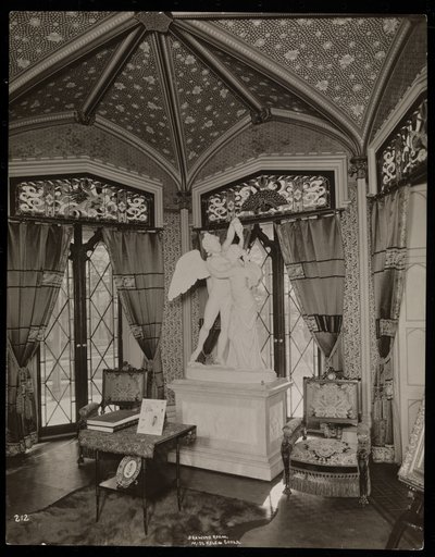 The drawing room of the Helen Gould estate (late Jay Gould residence) at Tarrytown, New York, 1893-94 by Byron Company
