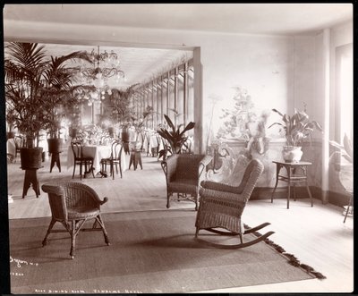 The Roof Dining Room at the Vendome Hotel by Byron Company