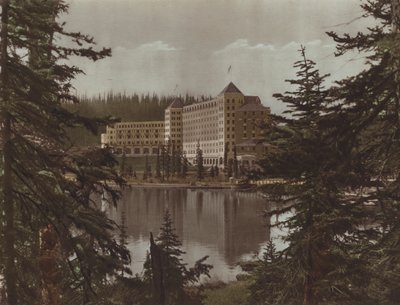 Chateau, Lake Louise by Byron Hill Harmon