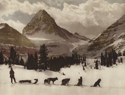 Mount Assiniboine by Byron Hill Harmon