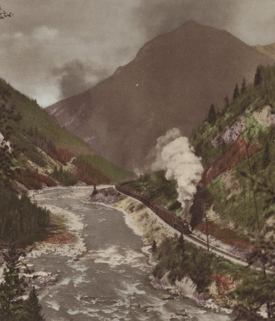 The Kicking Horse Canyon by Byron Hill Harmon