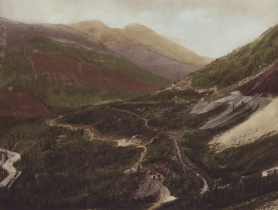 The Spiral Tunnels, Field Hill, British Columbia by Byron Hill Harmon