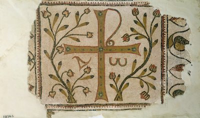 Cross of Sbeitla, from the Basilica of Henchir Ali Ben Rzal, Tunisia by Byzantine