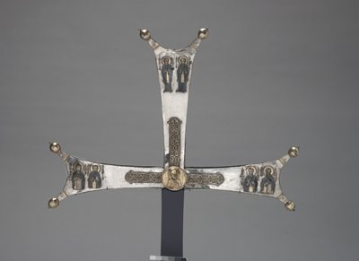 Fragment of a Processional Cross by Byzantine