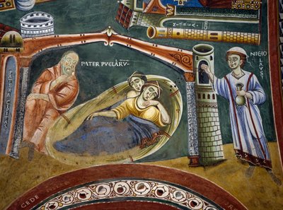 Saint Nicholas Saving Rich Merchant Fallen into Poverty and Pays His Daughters