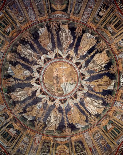 The Apostles (ceiling mosaic) by Byzantine