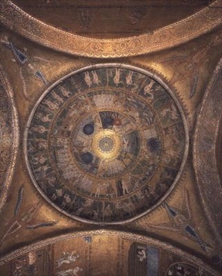 Creation on the Cupola in the Vestibule by Byzantine Byzantine