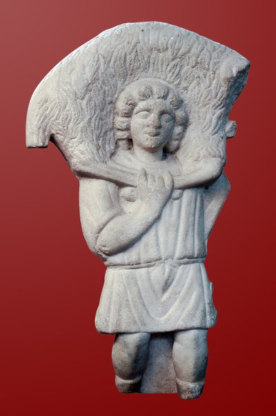 Statue of the Good Shepherd, Al-Minah by Byzantine Byzantine