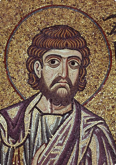 The Prophet Zechariah (detail) by Byzantine Byzantine