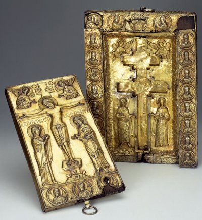 Reliquary of the True Cross, End of 11th-Early 12th cent by Byzantine Byzantine
