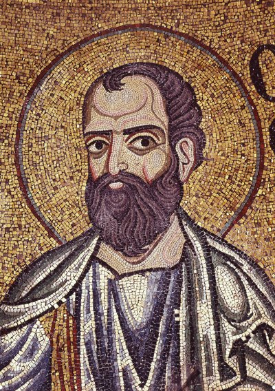 The Prophet Malachi (Detail) by Byzantine Byzantine