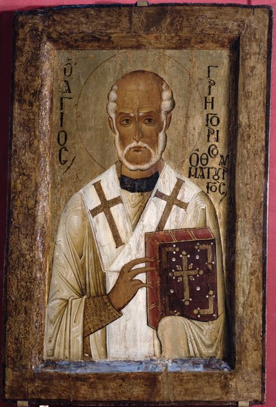 Icon of St. Gregory by Byzantine School