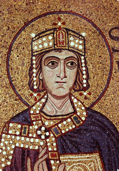 King Solomon (Detail) by Byzantine School